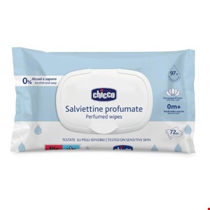 دستمال چیکو 97درصد آب 72عددی chicco