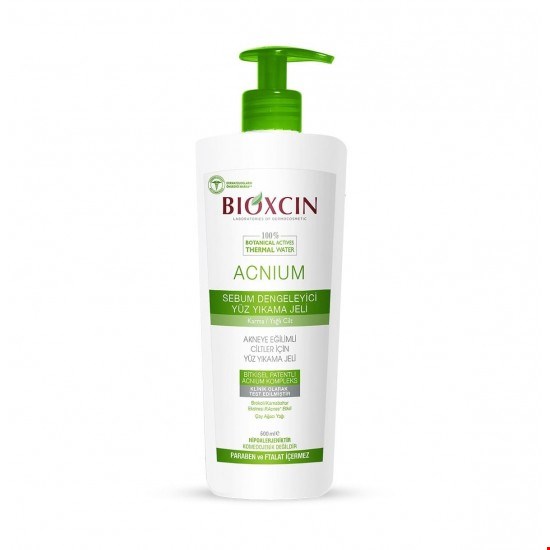 ژل شستشوی صورت ضدحوش بیوکسین مناسب پوست های چرب و مختلط Bioxcin