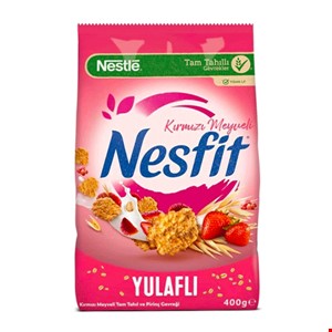 غلات صبحانه قوی نستله طعم توت فرنگی  وزن 400گرم Nestle
