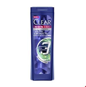 شامپو مو‌سه در یک مردانه کلییر 400میل CLEAR
