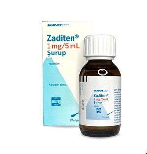 شربت ضد آلرژی و ضد حساسیت زادتین zadetin