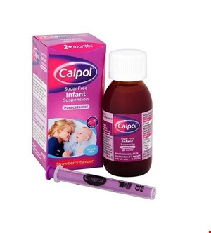 شربت مسکن و تب بر کالپول calpol