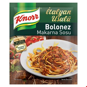 سس ماکارونی Bolonezکنورknorr