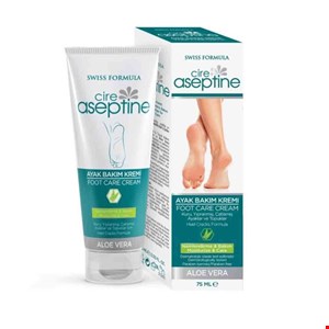 کرم ترک پا آسپتین حاوی عصاره الوئه ورا 75میل cir aseptin