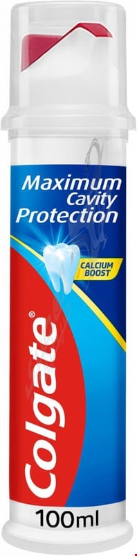 خمیر دندان پمپی کلگیت مدل Cavity Protection حجم 100 میل
