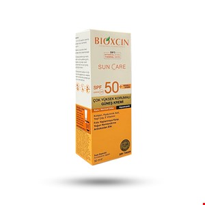 کرم ضد آفتاب رنگی بیوکسین Bioxcinبا محافظت بسیار بالا برای پوست های خشکSpf50