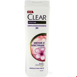 شامپو ضد شوره مرطوب کننده و براق کننده کلییر CLEAR