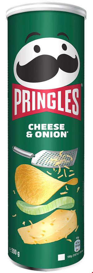 چیپس پنیر و پیاز پرینگلزpringles